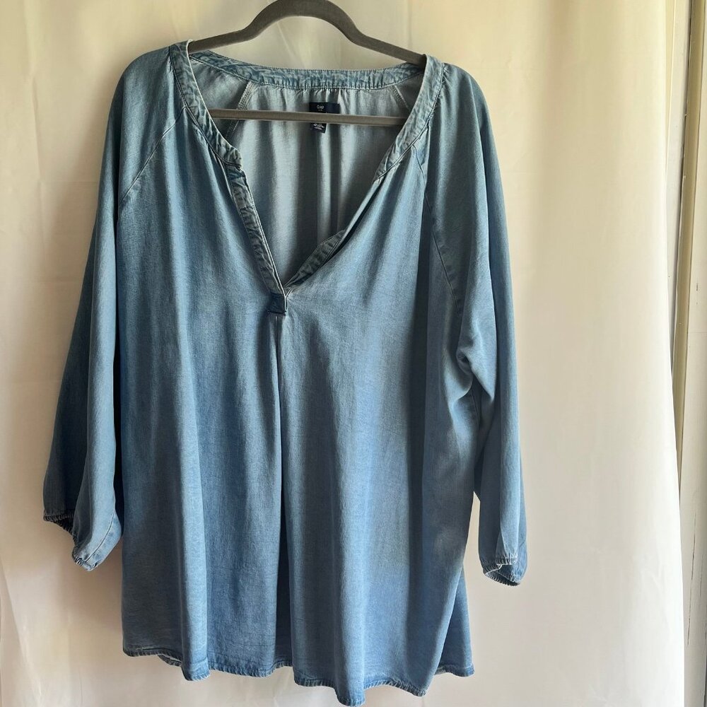 Gap Women’s Xxl Denim blouse